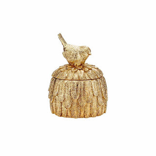Trinket Box - 8.2x8.2x11cm - Gold