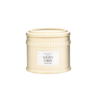 Textured Jar Candle - 300g - Golden Ember