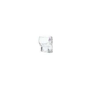 Glass Cup - Face Clear - 7.5x6.5cm
