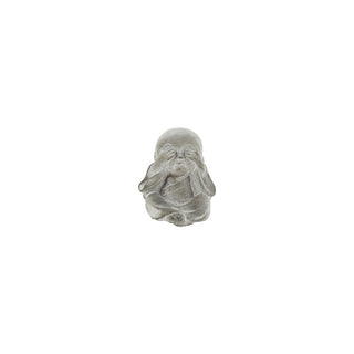 Cement Monk - Covering Eyes - 7.5x7x8cm