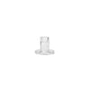 Glass Candle Holder - Clear - 6.7x5cm
