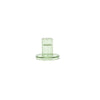 Glass Candle Holder - Green - 6.7x5cm