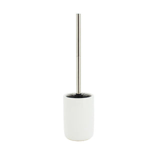Ceramic Toilet Brush Holder - 9.8x9.8x13.8cm