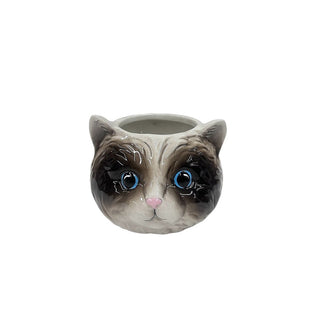 Planter - Cat Head - 10.3x10.7x8.3cm
