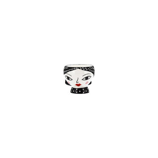 Planter - Girl Face - No Hole - Mini Size - 5.7x5.5x4.8cm