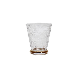 Glass Dof Bee woth Golden Rim - 8.8x10.5cm