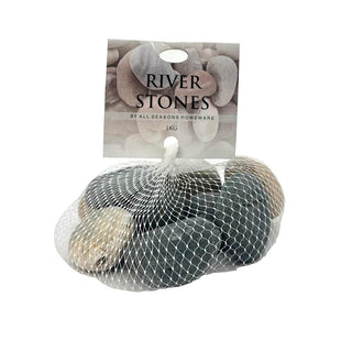 River Stone Mixed 3-5cm - 1Kg