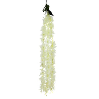 Artificial Flower Garland White - 100cm