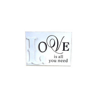 Large love block decor decorative home detail  All Seasons Homeware.