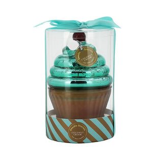 Candle Cup Cake with PVC - Coconut Cream