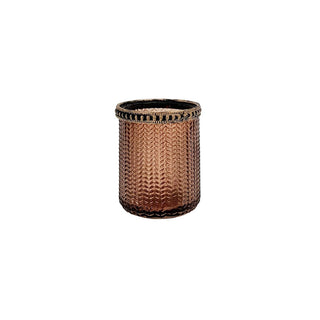 Candle Holder - Antique Style Round-shape - 6.5x7.5cm