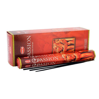 Hexagon incense sticks Passion fragrance set of 6  All Seasons Homeware.