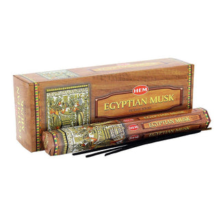 HEM Hexagon Incense - Egyptian Musk - Set of 6