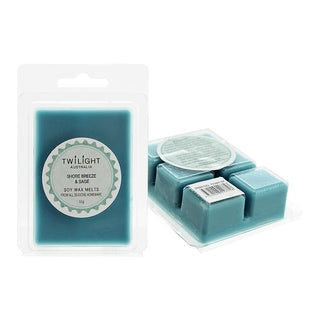 Twilight Frosted Soy Wax Melts - Shore Breeze Sage - 55g