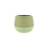 Planter Round - Lime Green - Small - 13.5x11cm