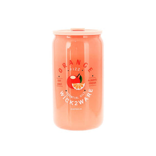 Soy Coke Glass Jar Candle - 365g - Orange