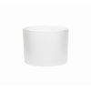 Glass Jar - Frosteded White - 11x8cm