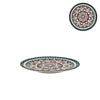 Turkish Style Plate - Green Orange - 10.5 Inch