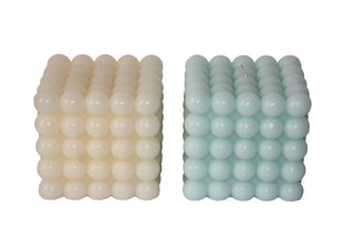 Scented Candle - Buble-shaped - 2 Mixed Colors - 10x10x9.3cm