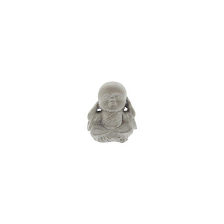 Cement Monk - Covering Ears - 7.5x6.5x8.5cm