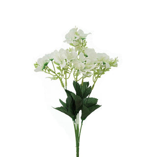 Flower Plum Bush - White - 18x35cm