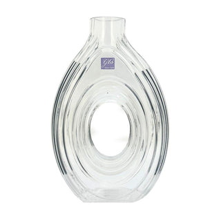 Glass Vase with Hole - 5x26cm