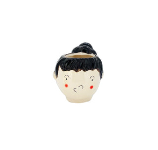 Planter - Head Figure - 11.5x13x12.3cm