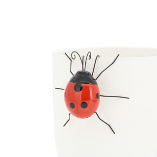 Deco Lady Bug Hanging - 13.6x12.1x5.5cm