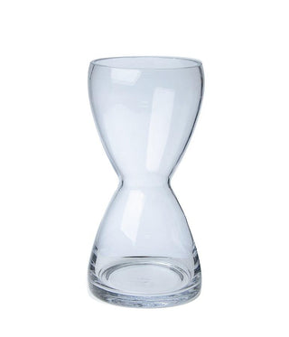 Glass Vase Sectioned - 12.5x25cm