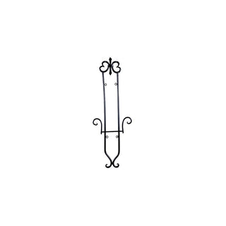 Single plate holder 12 x 56cm decorative metal home detail  All Seasons Homeware.