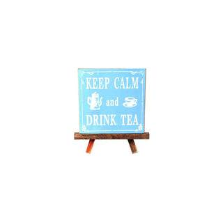 Tea sign with easel decorative home detail  All Seasons Homeware.