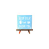 Tea Sign with Easel