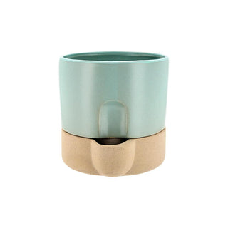 Planter with Tray - 16x14x14.2cm