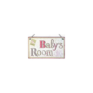 Baby's room sign decorative home detail  All Seasons Homeware.