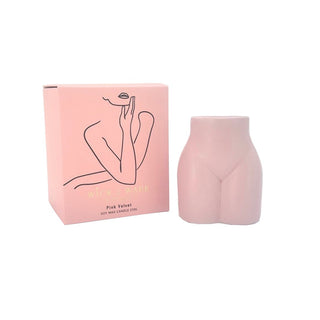 Soy Jar Candle - Body-shaped - Water Lily Pink - 210g