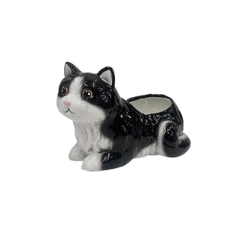 Planter - Cat Crawling - 19.1x11.2x12cm