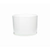 Glass Jar - Shine White - 11x8cm