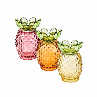 Pineapple Candle Holder - 7.5x12cm