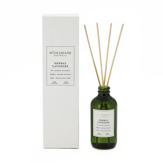 Reed Diffuser Green Bottle - Herbal Lavender - 250ml