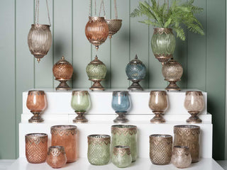 Candle Lantern - Antique Style - 11x10.5cm