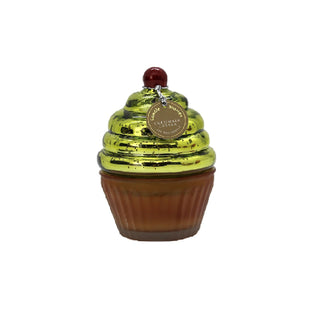 Soy Candle Cup Cake Ceramic - Cumber Casaba