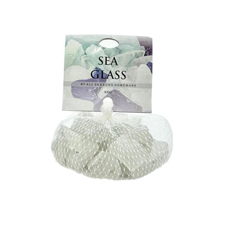 Sea Glass 2-4cm White - 400g