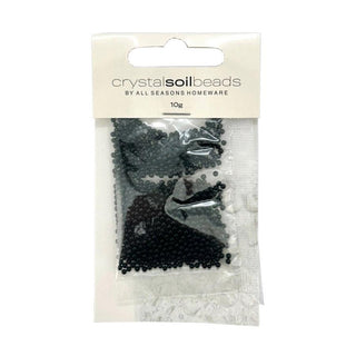Crystal Soil Beads Dehydrated - Black - 10g