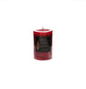 Twilight Basic - Scented Pillar Candle - Red Rose - 5x8cm