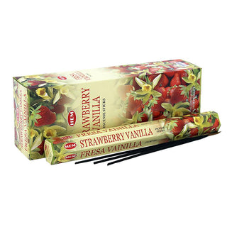 HEM Hexagon Incense - Strawberry Vanilla - Set of 6