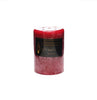 Twilight Basic - Scented Pillar Candle - Red Rose - 7x10cm