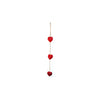 Three Hearts with String