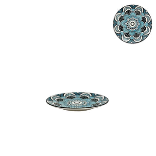 Turkish Style Plate - Blue Pattern - 7.5 Inch