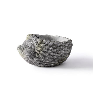 Cement Pot - Hedgehog - 20x15.0x11.0cm