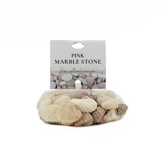 Marble Stones Tumbled 2-4cm Pink - 1Kg